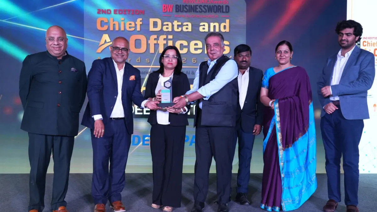 The Deepspatial team takes the stage to receive the BW Businessworld CDAIO Award 2026 for Best Emerging AI SaaS Product Innovation for edskNext: a proud recognition of our collective vision, innovation, and commitment to building impactful AI solutions